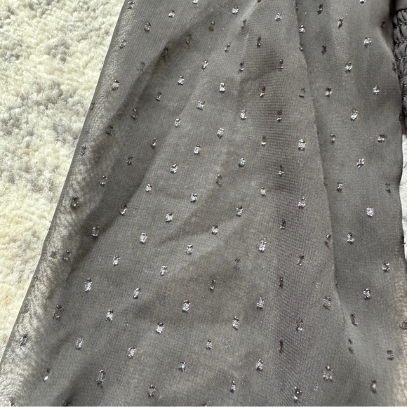 Leith Long-Sleeve Sheer Top - Picture 3 of 5